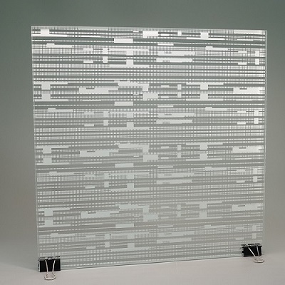 Ultra White Line Glazed Glass